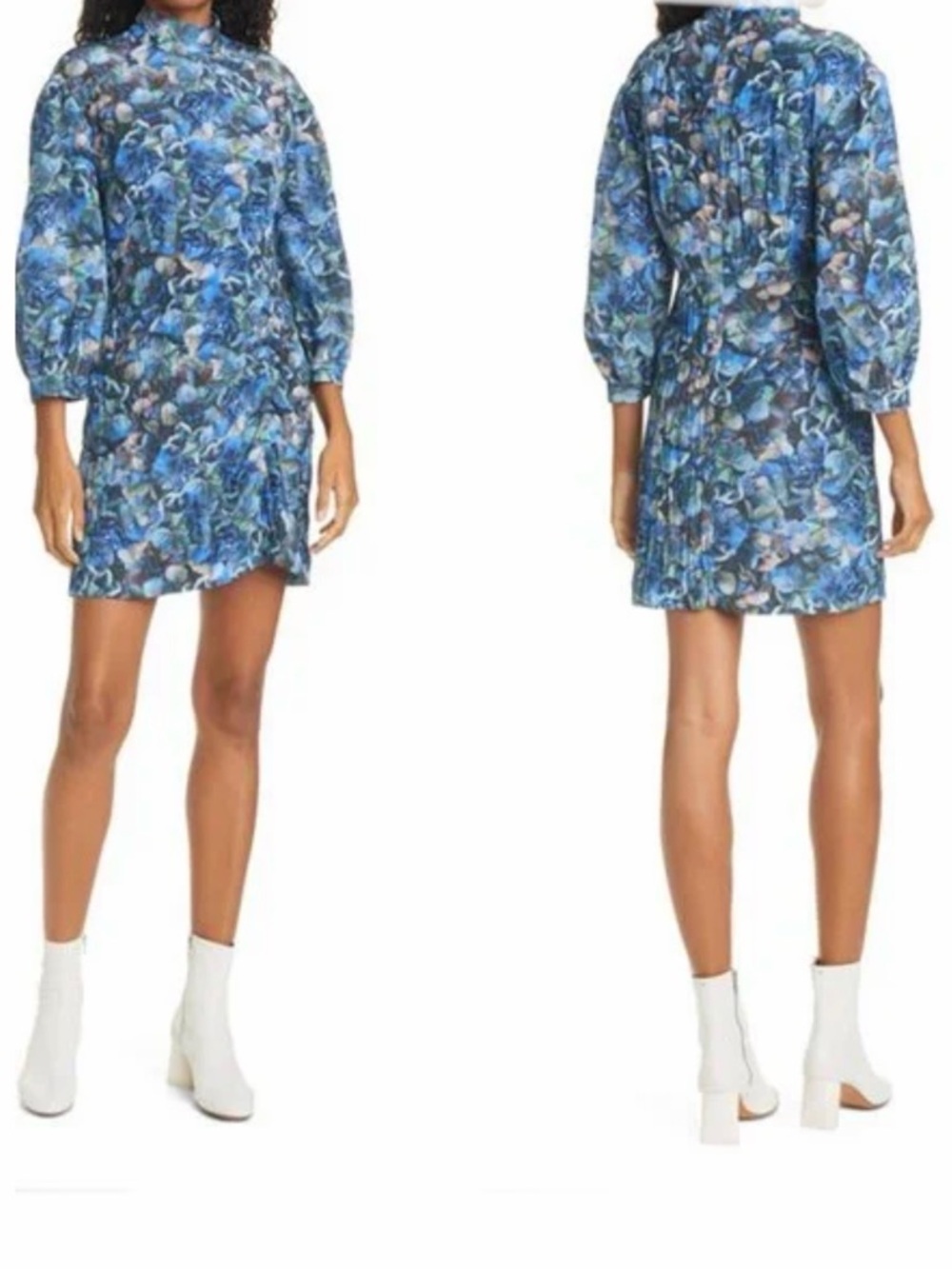 Baum und Pferdgarten Aaliah Hydrangea Dress in blue size 44 (US 12)